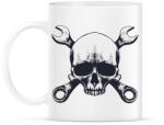 printfashion Koponya és szerszámok Skull tool - Bögre - Fehér (11520017)