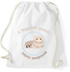 printfashion A legjobb gazdi - Exotic shorthair - Sportzsák, Tornazsák - Fehér (6305994)