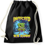 printfashion Zombi Bob - Sportzsák, Tornazsák - Fekete (38741)