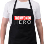 printfashion TAEKWONDO HERO - Kötény - Fekete (9468381)
