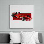 printfashion Schumacher - Vászonkép - Fehér (10903515)