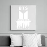 printfashion BTS 02 - Vászonkép - Fehér (12673166)