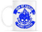 printfashion Planet Vegeta - Son of Saiyan - Bögre - Fehér (1107178)