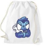 printfashion Lajhár kávéval - Sportzsák, Tornazsák - Fehér (7562648)