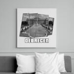 printfashion Debreceni egyetem (GTA stílus) - Vászonkép - Fehér (6627121)