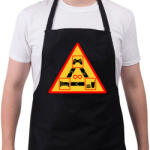 printfashion Gamer - Kötény - Fekete (4936439)