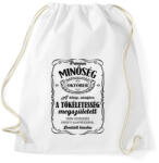 printfashion Prémium minőség - Hónappal (fekete) - Sportzsák, Tornazsák - Fehér (8589796)