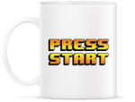 printfashion Press Start - Bögre - Fehér (1760930)
