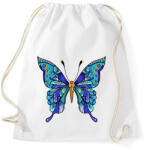 printfashion Butterflies - Sportzsák, Tornazsák - Fehér (10157120)