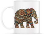 printfashion Elefánt gond art stílusban - Bögre - Fehér (14867173)