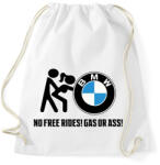 printfashion No free rides! - Sportzsák, Tornazsák - Fehér (14786219)