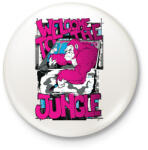 printfashion Üdv a dzsungelben - Kitűző, hűtőmágnes - Fehér (3073921)