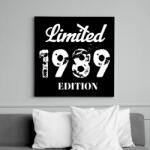 printfashion 1989 - Vászonkép - Fekete (6656863)