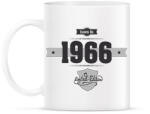 printfashion born-in-1966-(dark&lightgrey) - Bögre - Fehér (790265)