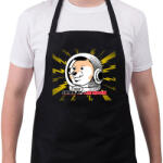 printfashion SHIBA TO THE MOON - Kötény - Fekete (11396336)