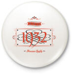 printfashion since-1932-red-black - Kitűző, hűtőmágnes - Fehér (3076478)