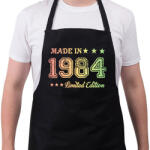 printfashion 1984 - Kötény - Fekete (6170024)