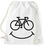 printfashion Smile biker - Sportzsák, Tornazsák - Fehér (2559743)