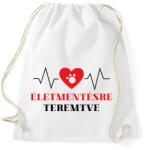 printfashion Életmentésre teremtve - Állatorvos - Sportzsák, Tornazsák - Fehér (7224284)