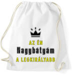 printfashion Az én nagybátyám - Sportzsák, Tornazsák - Fehér (3618683)
