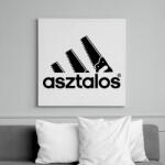 printfashion Asztalos - Vászonkép - Fehér (6624839)