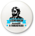 printfashion Legénybúcsú Farkasfalka - Kitűző, hűtőmágnes - Fehér (5278723)