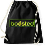 printfashion Boosted - Sportzsák, Tornazsák - Fekete (683868)