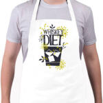 printfashion Whiskey diéta - Kötény - Fehér (5650751)