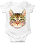 printfashion Absztrakt cica - Baba Body - Fehér (1331708)
