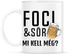 printfashion Foci Sör - Bögre - Fehér (1690922)