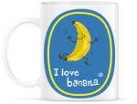 printfashion Banán logó - Bögre - Fehér (3934446)