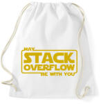 printfashion A Stack Overflow legyen veled - Sportzsák, Tornazsák - Fehér (3920745)