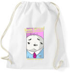 printfashion Nem láttad a munkakedvem valahol? Így néz ki - Sportzsák, Tornazsák - Fehér (16122511)