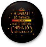 printfashion Mint az időjárás - Kitűző, hűtőmágnes - Fekete (7440519)