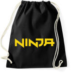 printfashion Ninja - Yellow - Sportzsák, Tornazsák - Fekete (1308511)