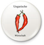 printfashion Ungarische Wirtschaft - Kitűző, hűtőmágnes - Fehér (11592681)