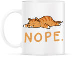 printfashion NOPE - Bögre - Fehér (985150)