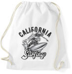 printfashion Szörf 02 - California Surfing - Sportzsák, Tornazsák - Fehér (4923499)