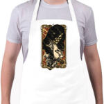 printfashion A tűz rejtett arca - Kötény - Fehér (4899515)