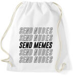 printfashion Send Memes - Sportzsák, Tornazsák - Fehér (1775390)