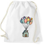 printfashion Lufis ház - Sportzsák, Tornazsák - Fehér (13935675)