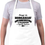 printfashion A feleségem a legjobb fogásom - Kötény - Fehér (4903642)