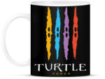 printfashion Teknős erő - Bögre - Fekete (794749)