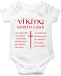 printfashion Viking world tour - Baba Body - Fehér (15514736)