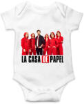 printfashion La casa de papel team - Baba Body - Fehér (4895272)