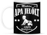 printfashion Minőségi apajelölt - Bögre - Fekete (964870)