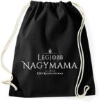 printfashion got-legjobb-nagymama-white - Sportzsák, Tornazsák - Fekete (1032585)