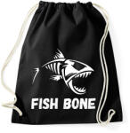 printfashion fish bone - Sportzsák, Tornazsák - Fekete (6029297)