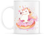printfashion Unikornis fánkon - Bögre - Fehér (14750492)