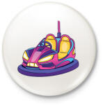 printfashion Dodzsem - Kitűző, hűtőmágnes - Fehér (6385863)